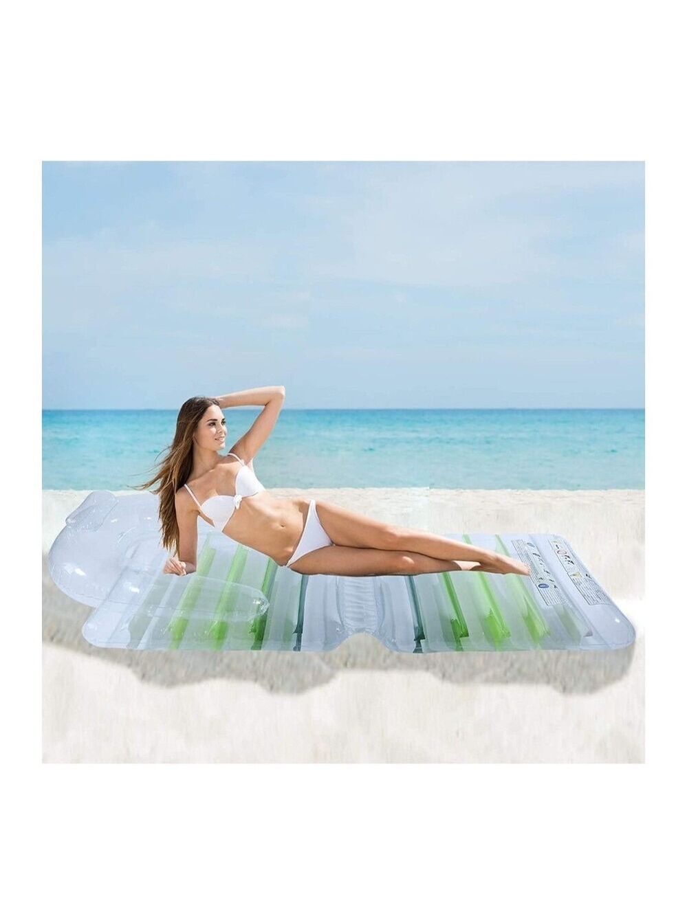 Sun Club Folding Water Lounger Play Pool,‎ Summer Time, Swimming, Inflatable